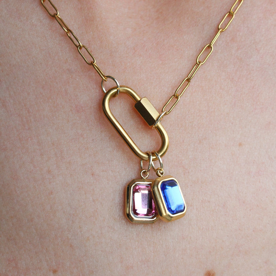 Collar Birthstones Mamá