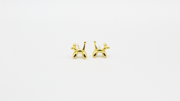 Aretes Dog Balloon Dorados